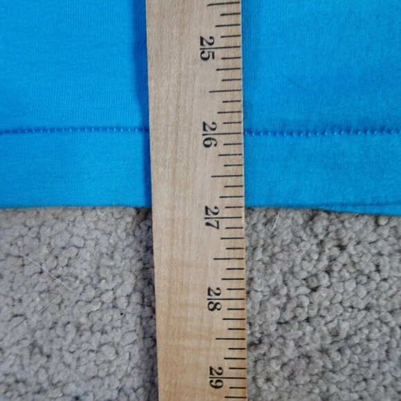 Vintage Susie Saloon Shirt Large Blue Okama Single Stitch - Picture 5 of 7